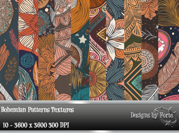 Download Bohemian Patterns Textures - Bohemian Collection