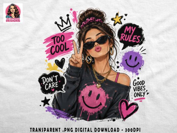Download Trendy Cool Girl | Street Style PNG - Style Collection